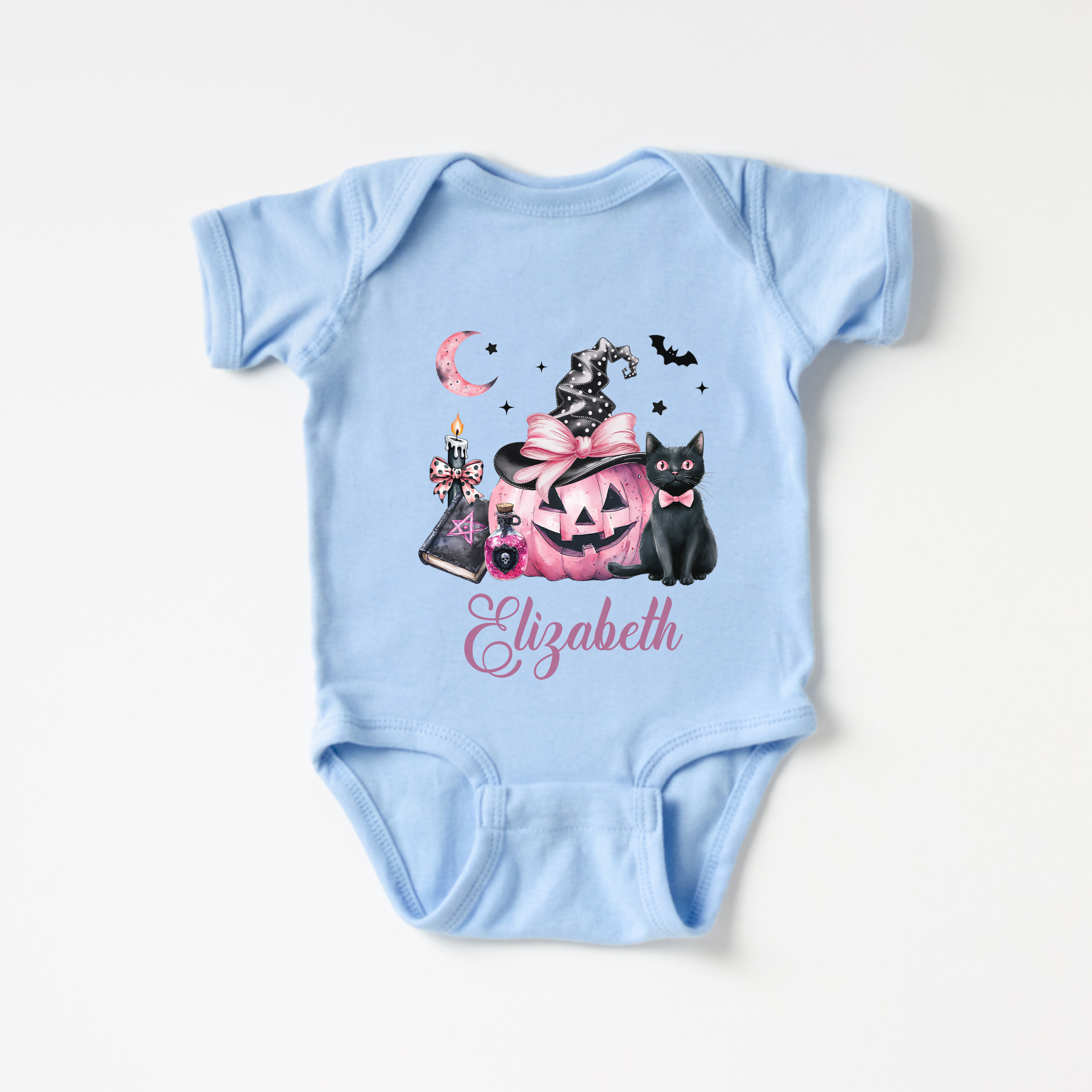 Personalized Graphic Bodysuit in Mystic Lunar