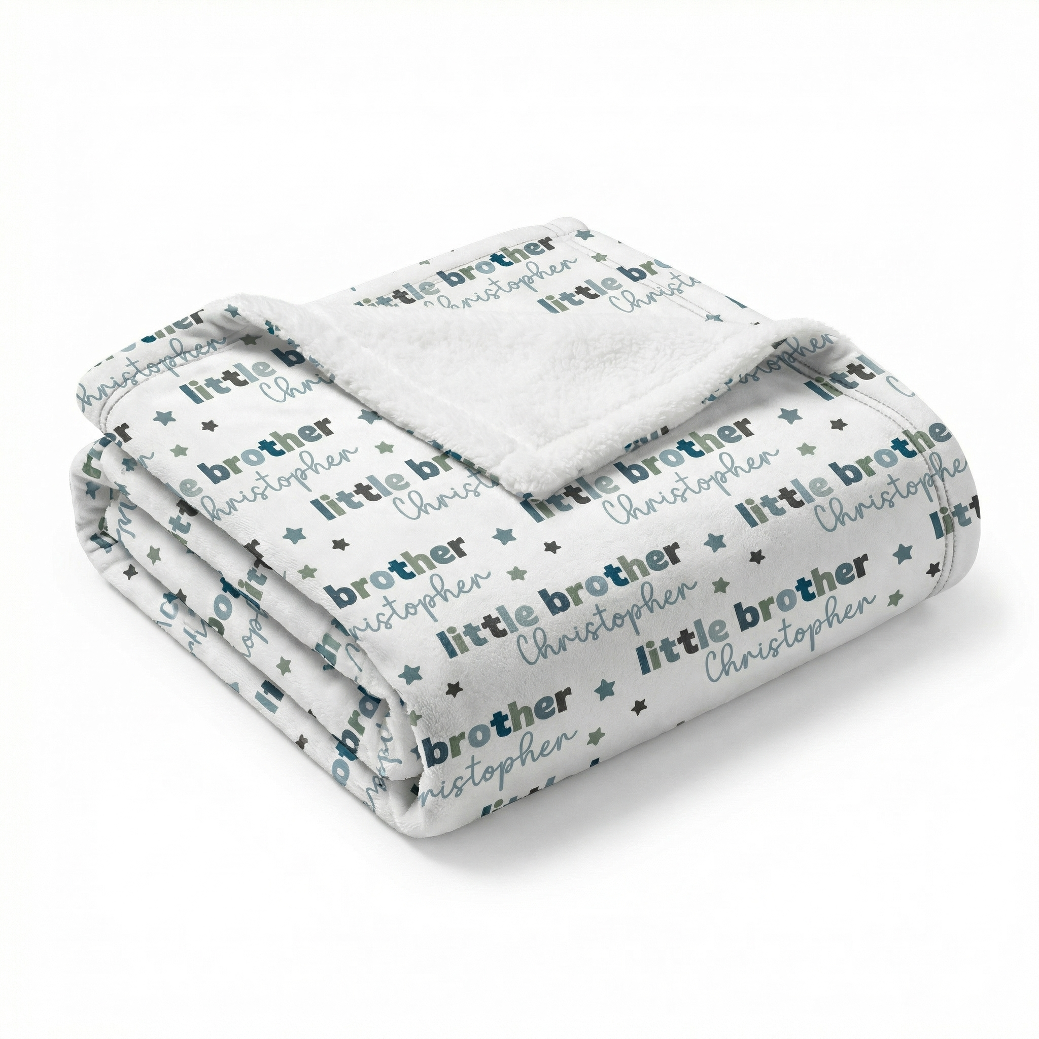 Personalized Blanket in Little Brother