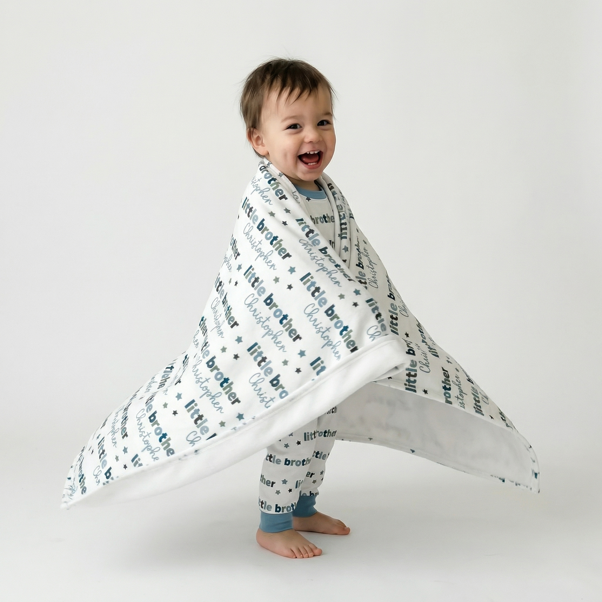 Personalized Blanket in Little Brother