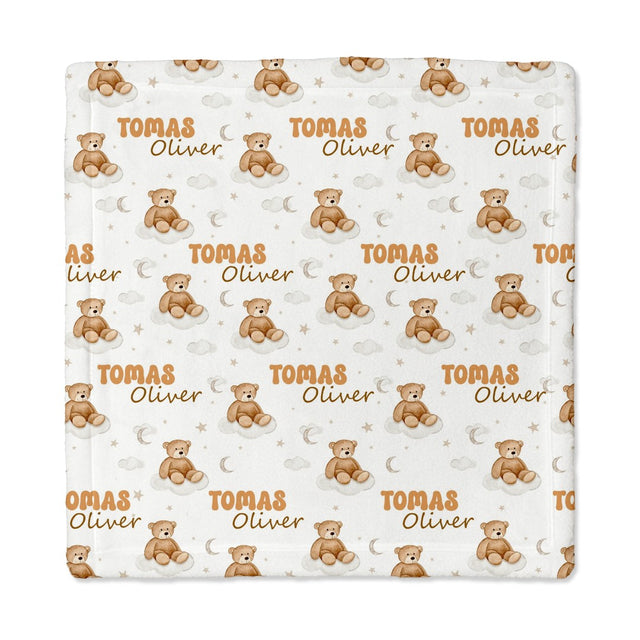 Personalized Mini Lovey in Teddy Bear