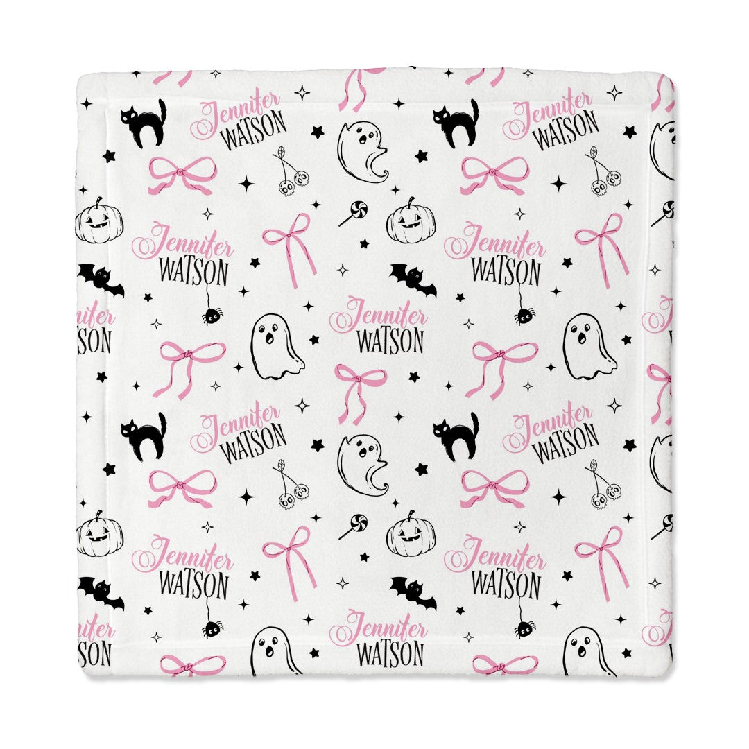Boo Babes Personalized Lovey Blanket
