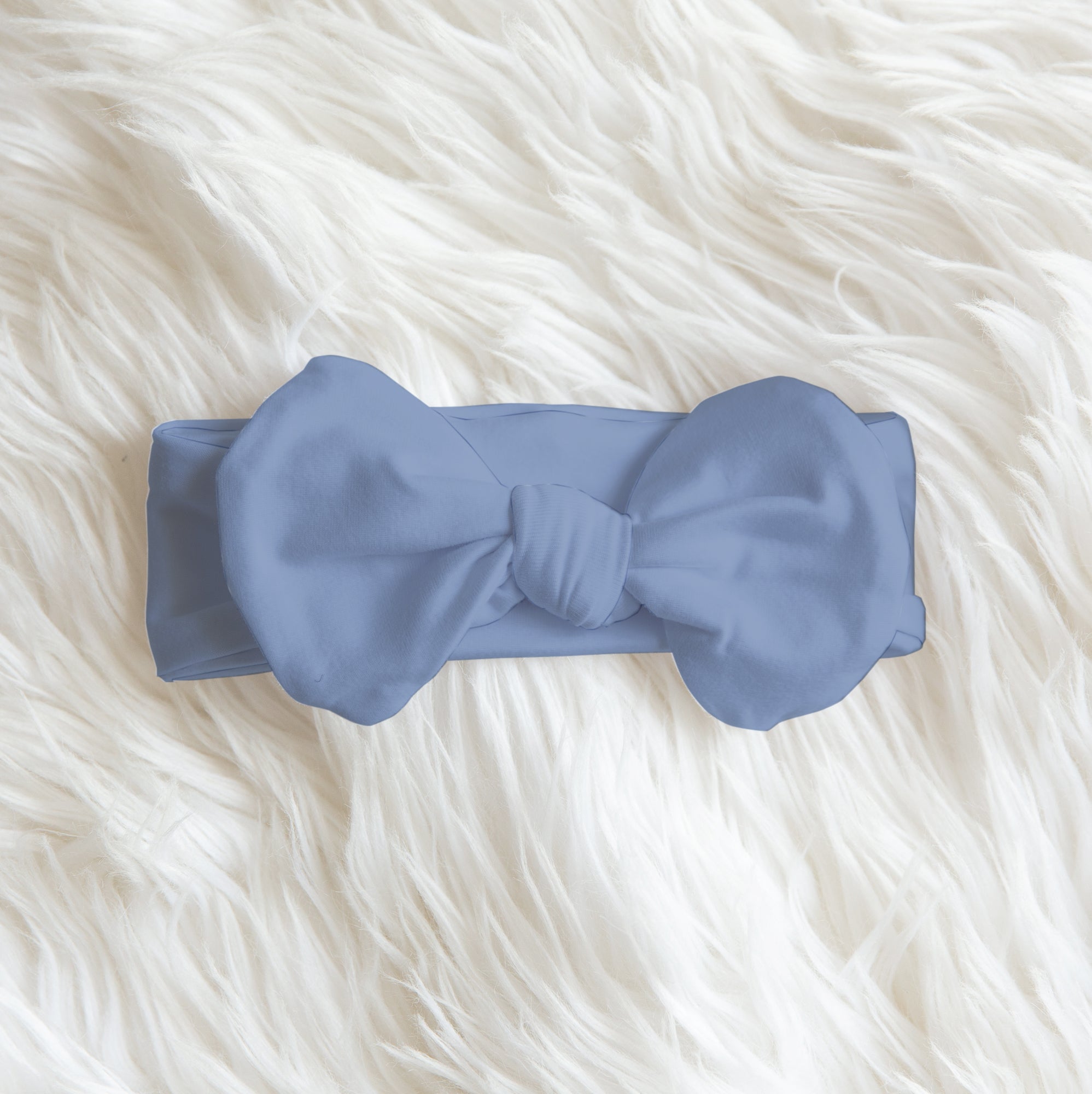 Blue Milk Drunk Personalized Bow Headband