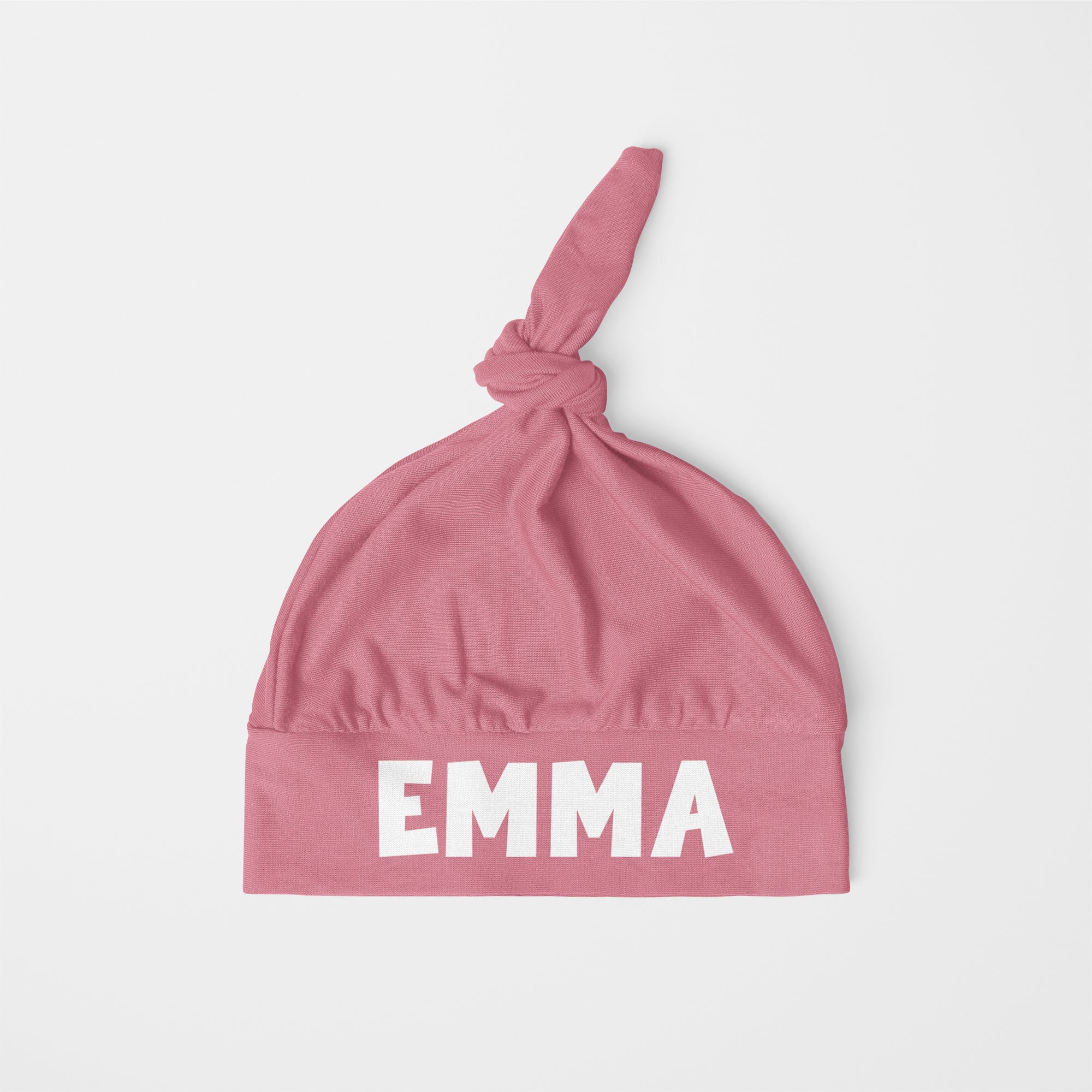 Pink Milk Drunk Personalized Knotted Hat