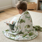 Personalized Blanket in Sea Turtle