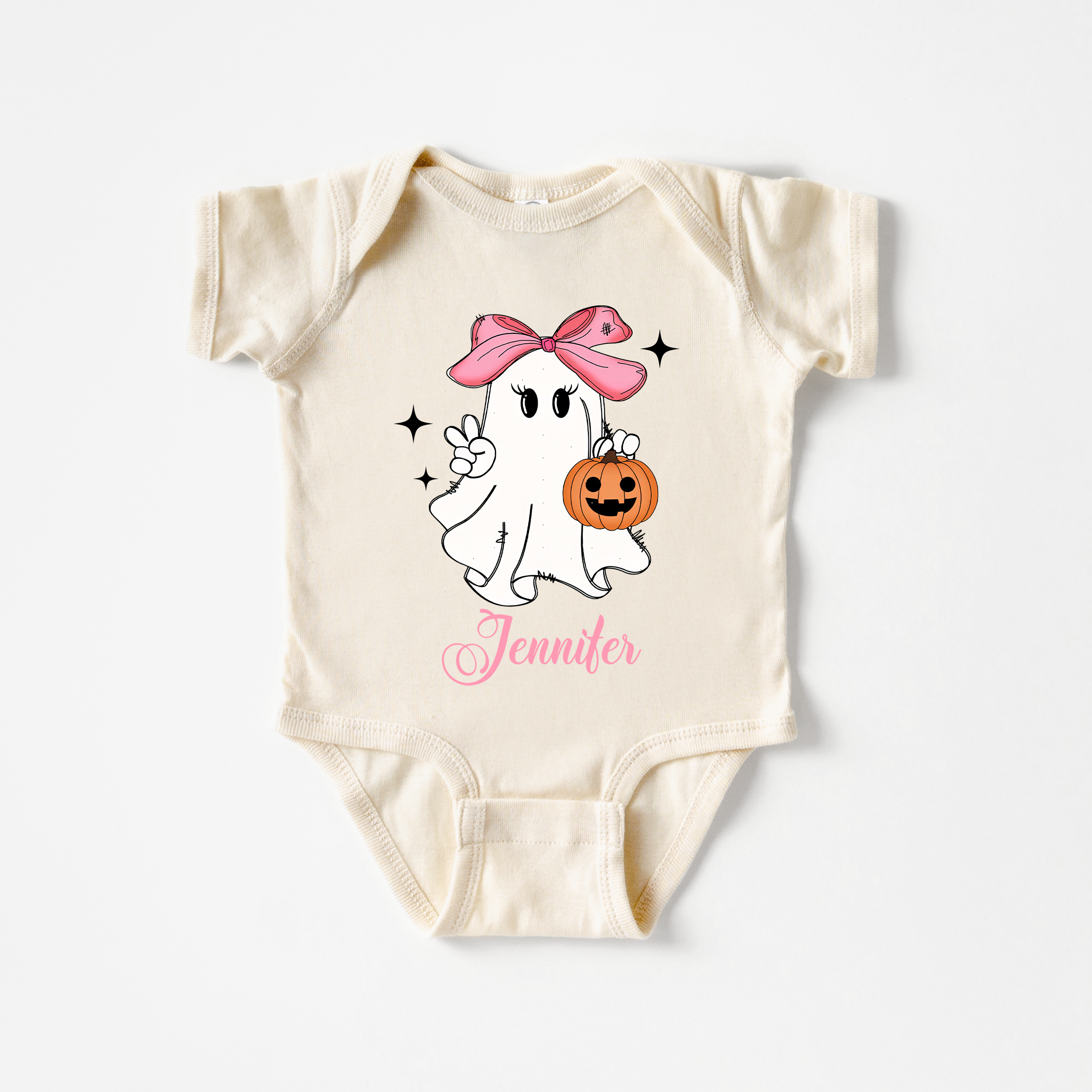 Boo Babes Personalized Graphic Bodysuit