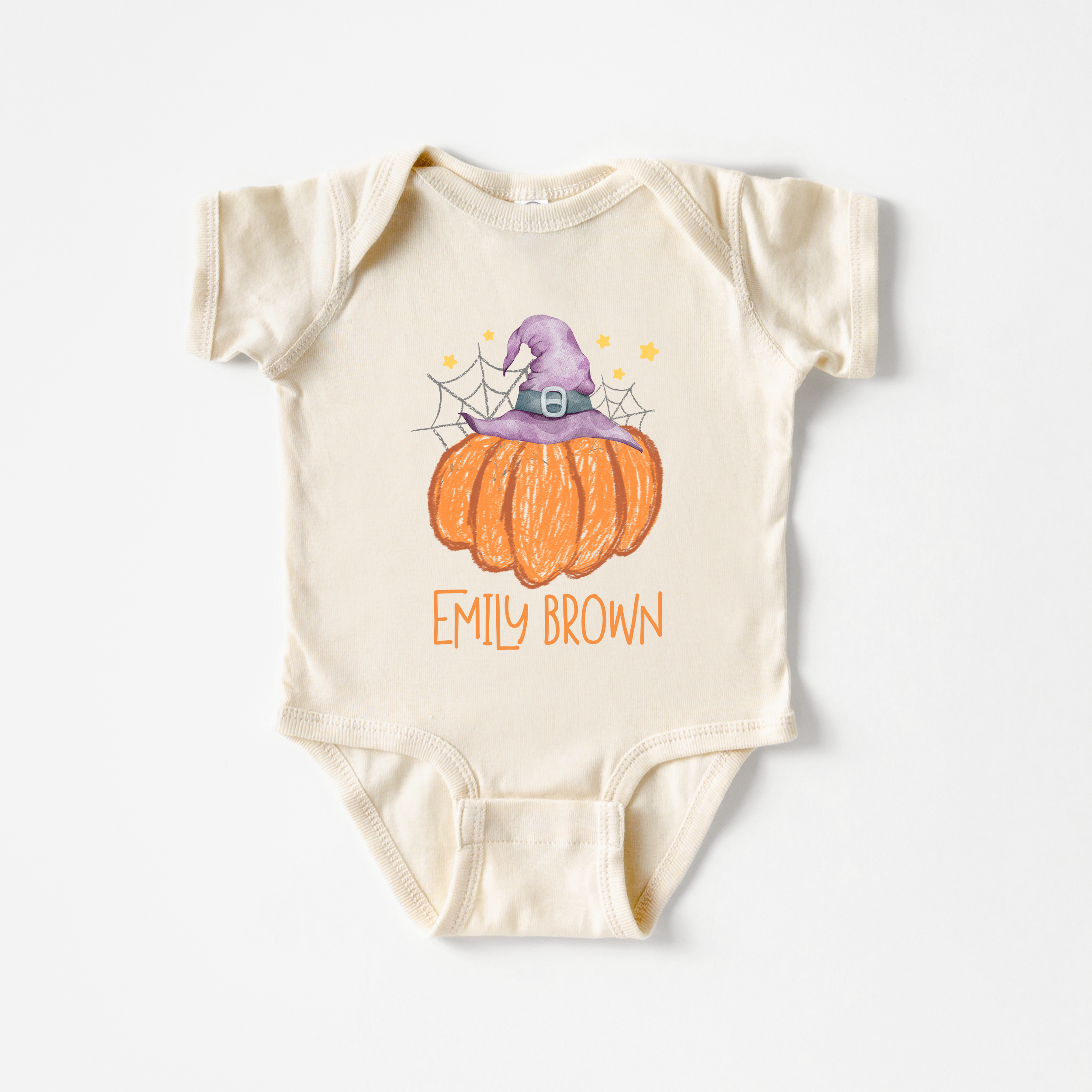 Little Pumpkin Personalized Graphic Bodysuit