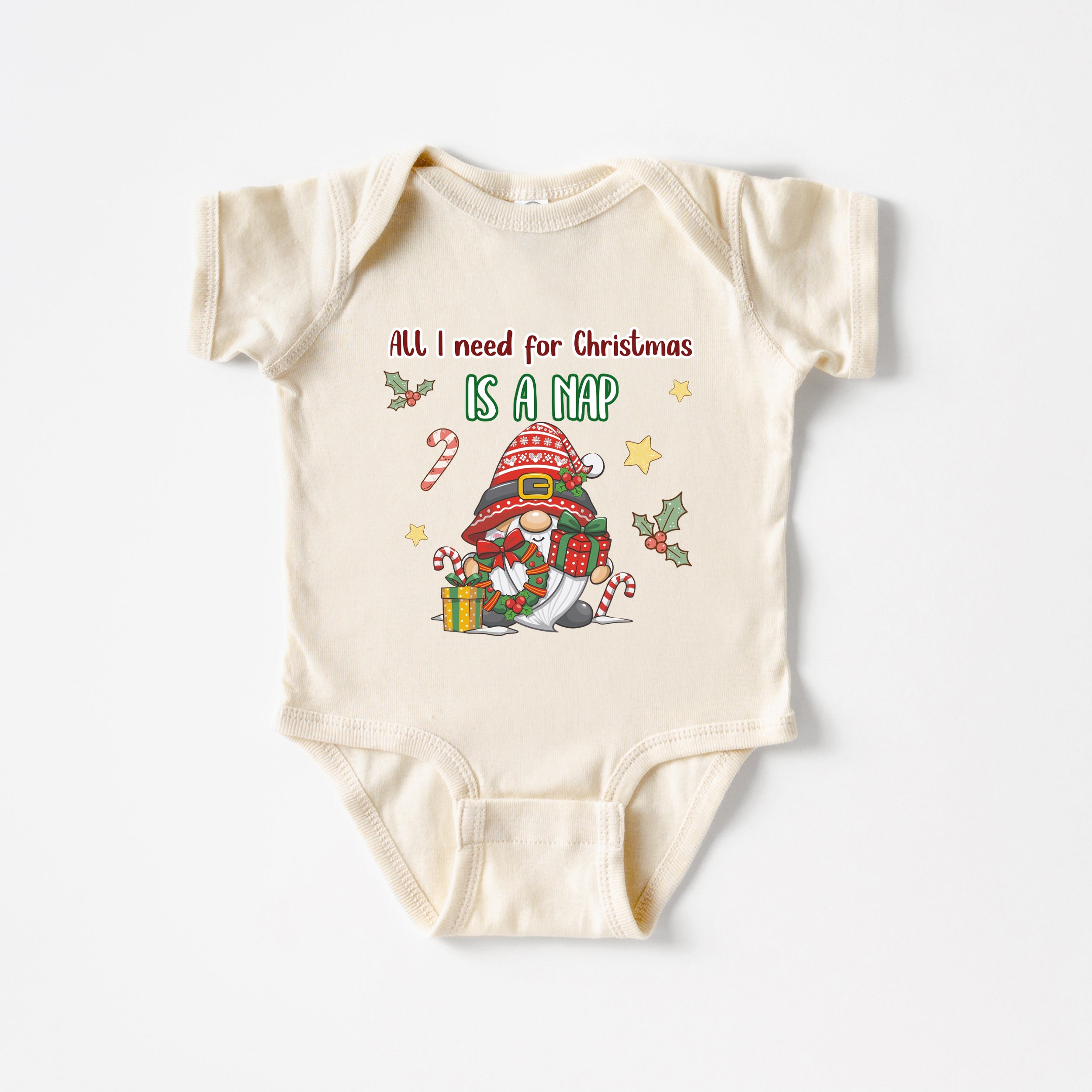 Christmas Gnomes Bodysuit