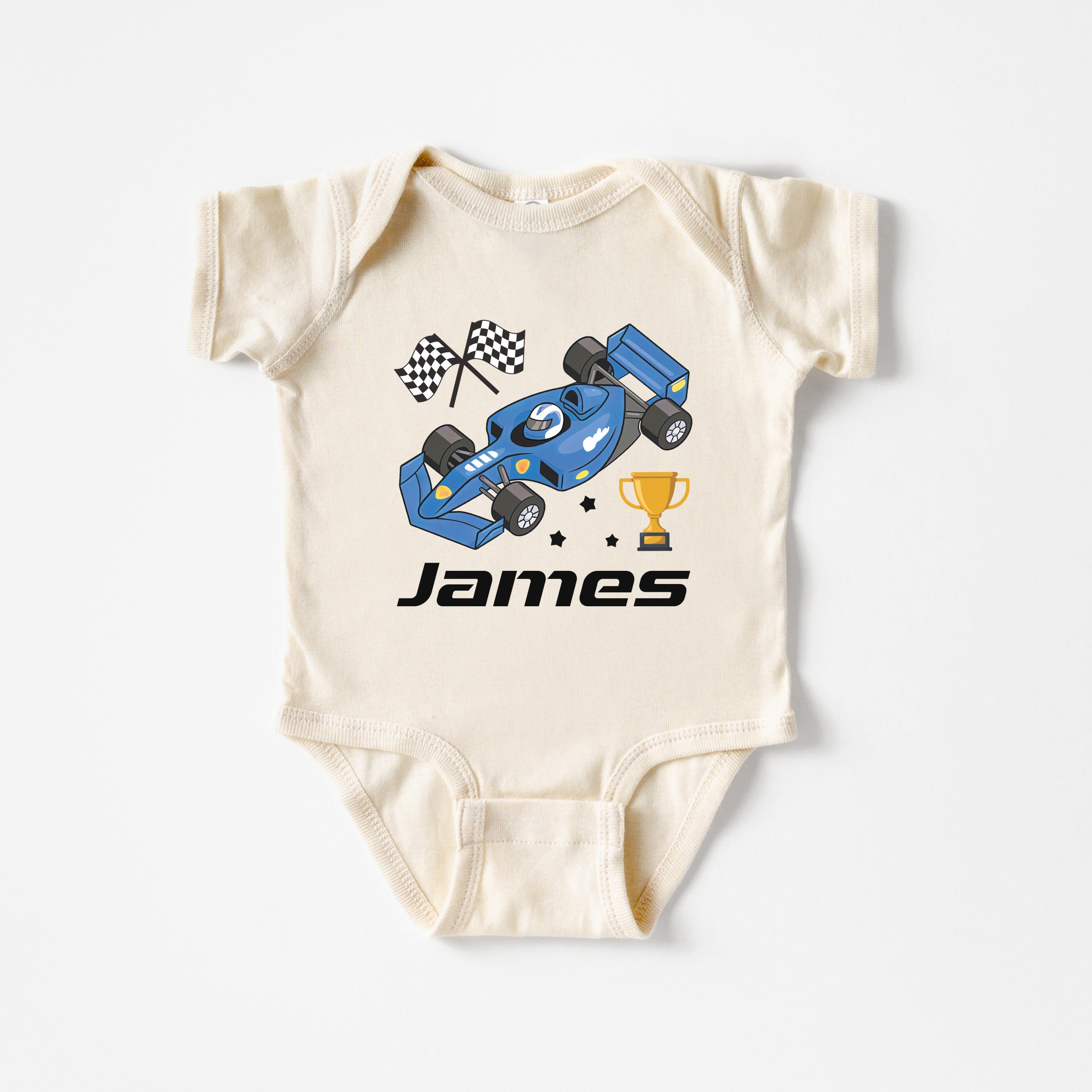 Pit Crew Personalized Graphic Bodysuit