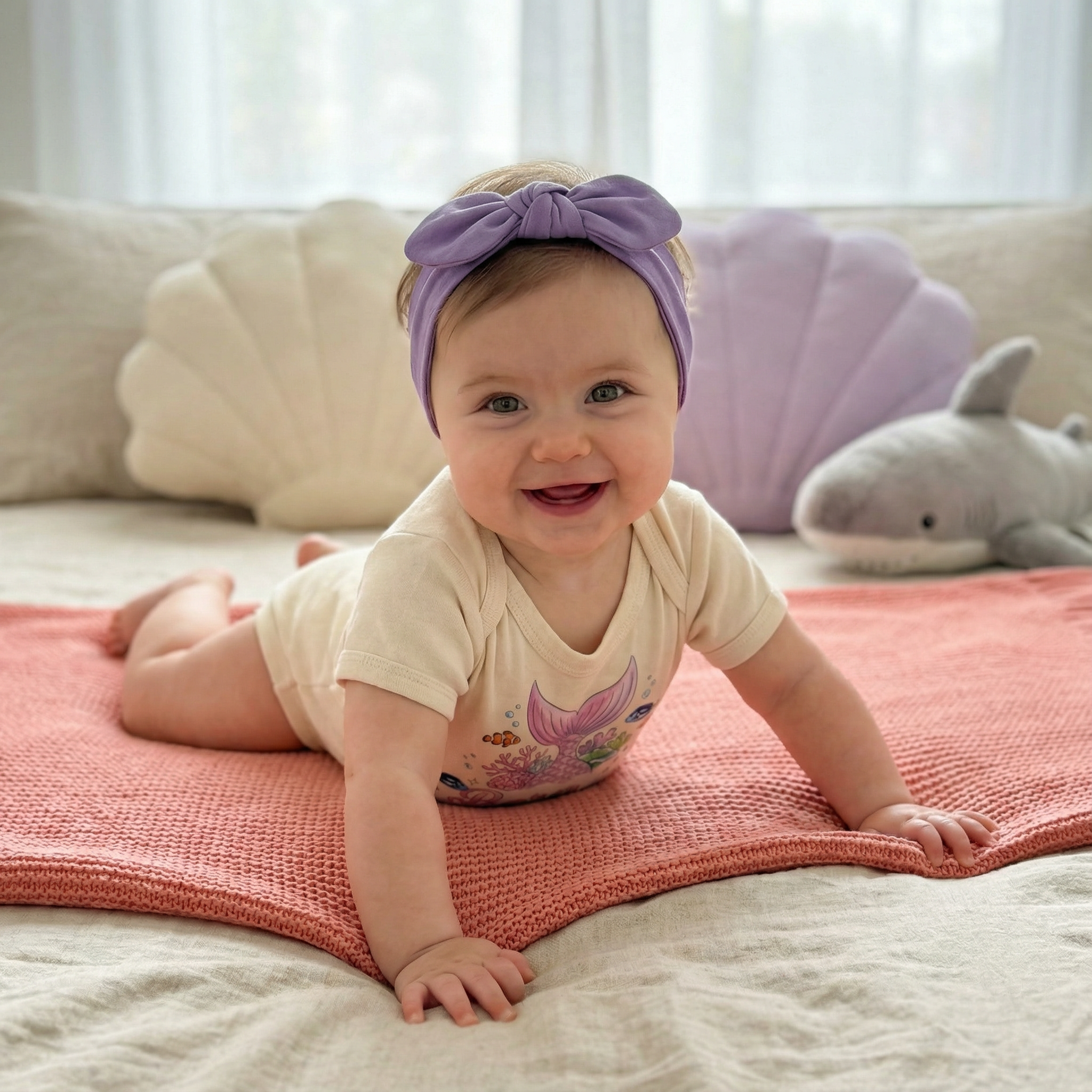 Personalized Bodysuit in Little Mermaid