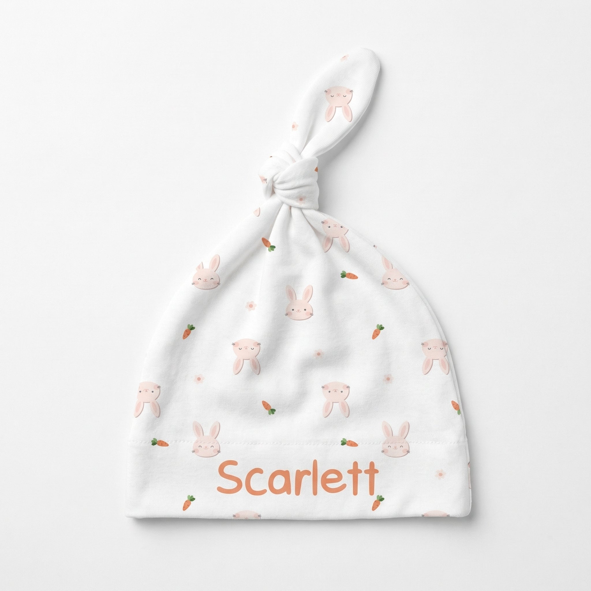 Personalized Knotted Hat in Tiny