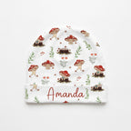 Personalized Beanie in Mushroom