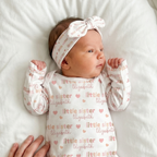 Knotted Headband in Little Sister