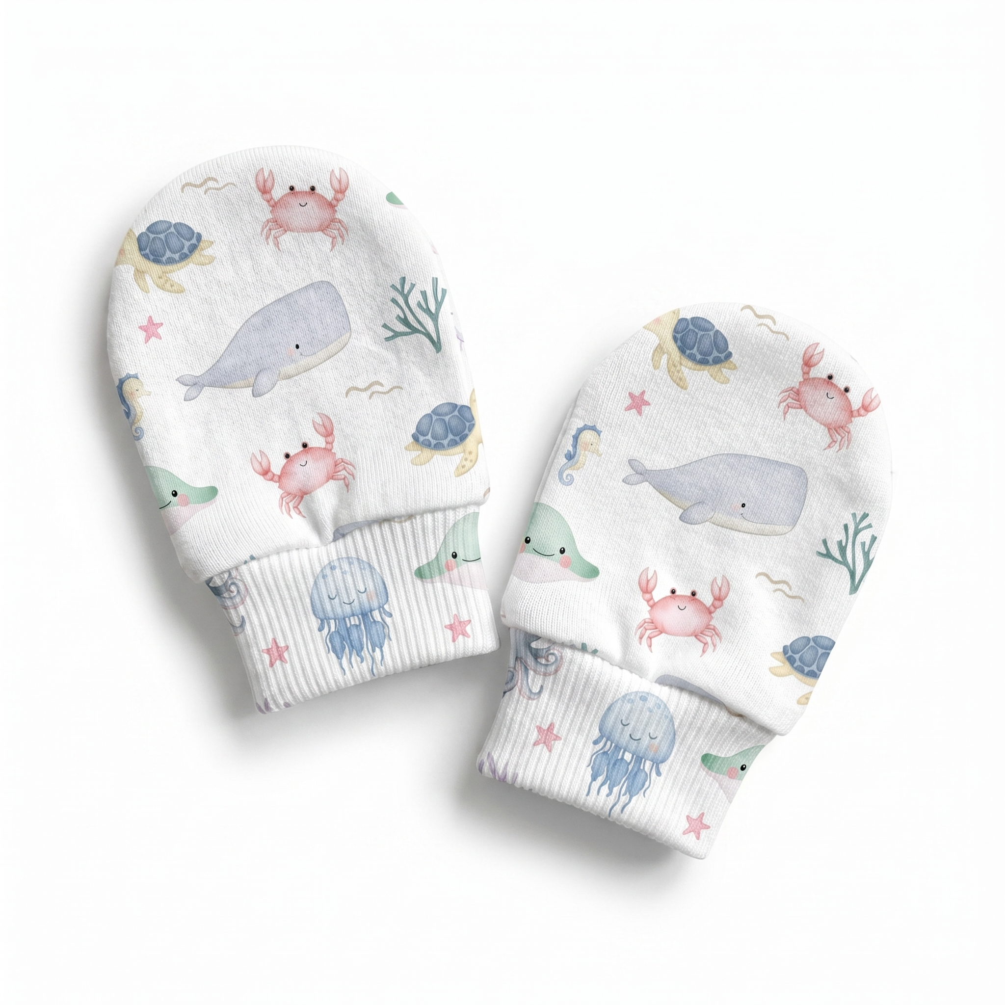 Mittens in Sea Animals