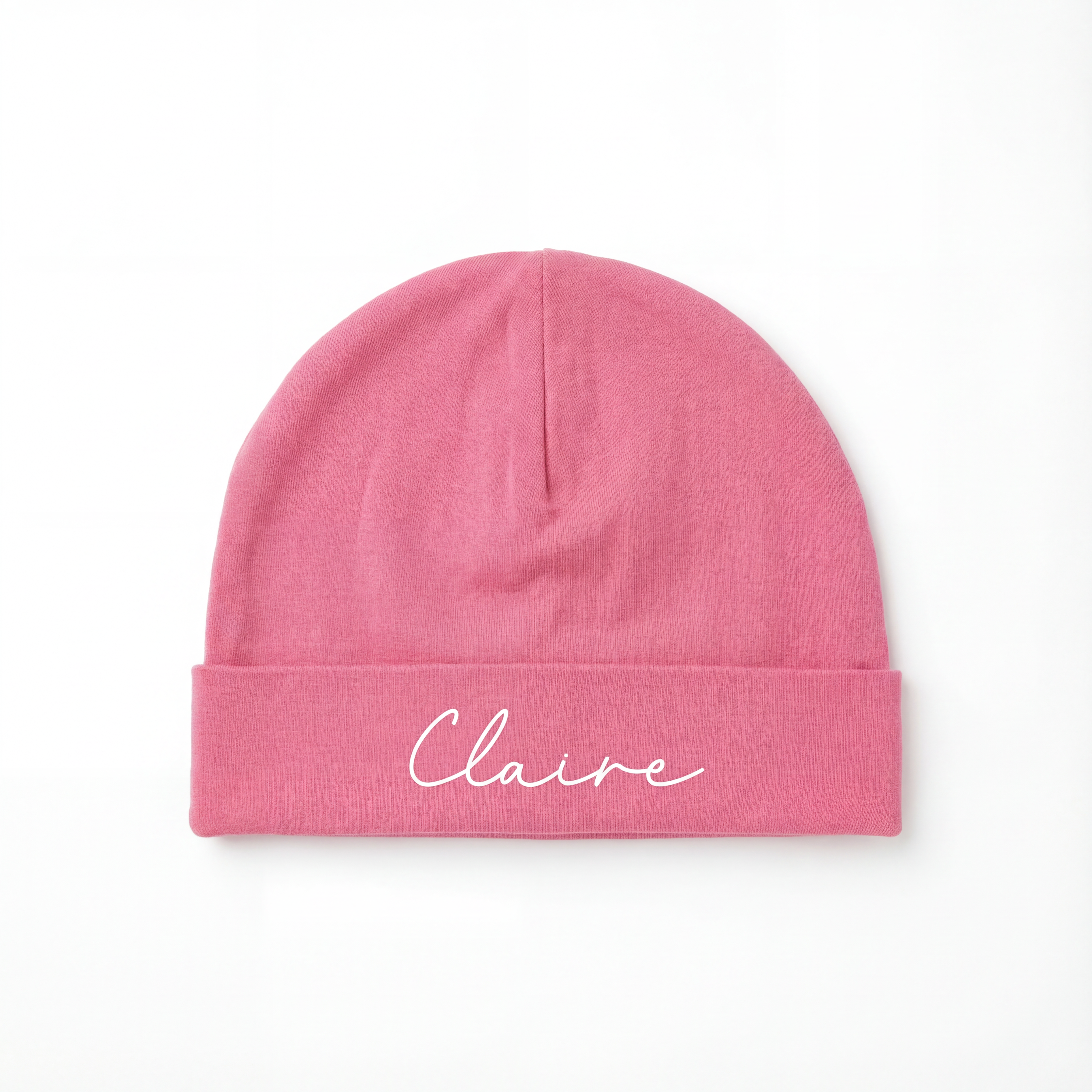 Personalized Beanie in Peony