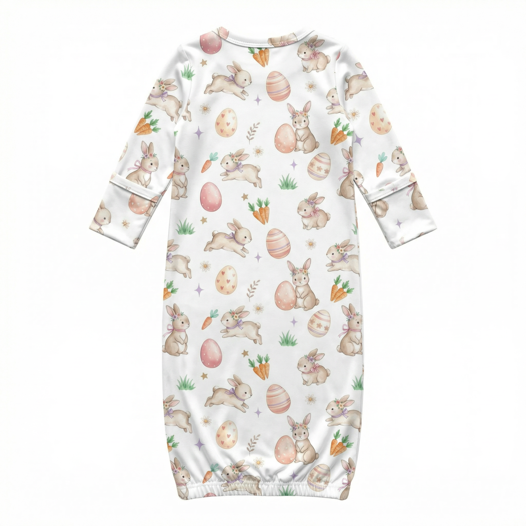 Sleep Gown in Pink Easter Eggs