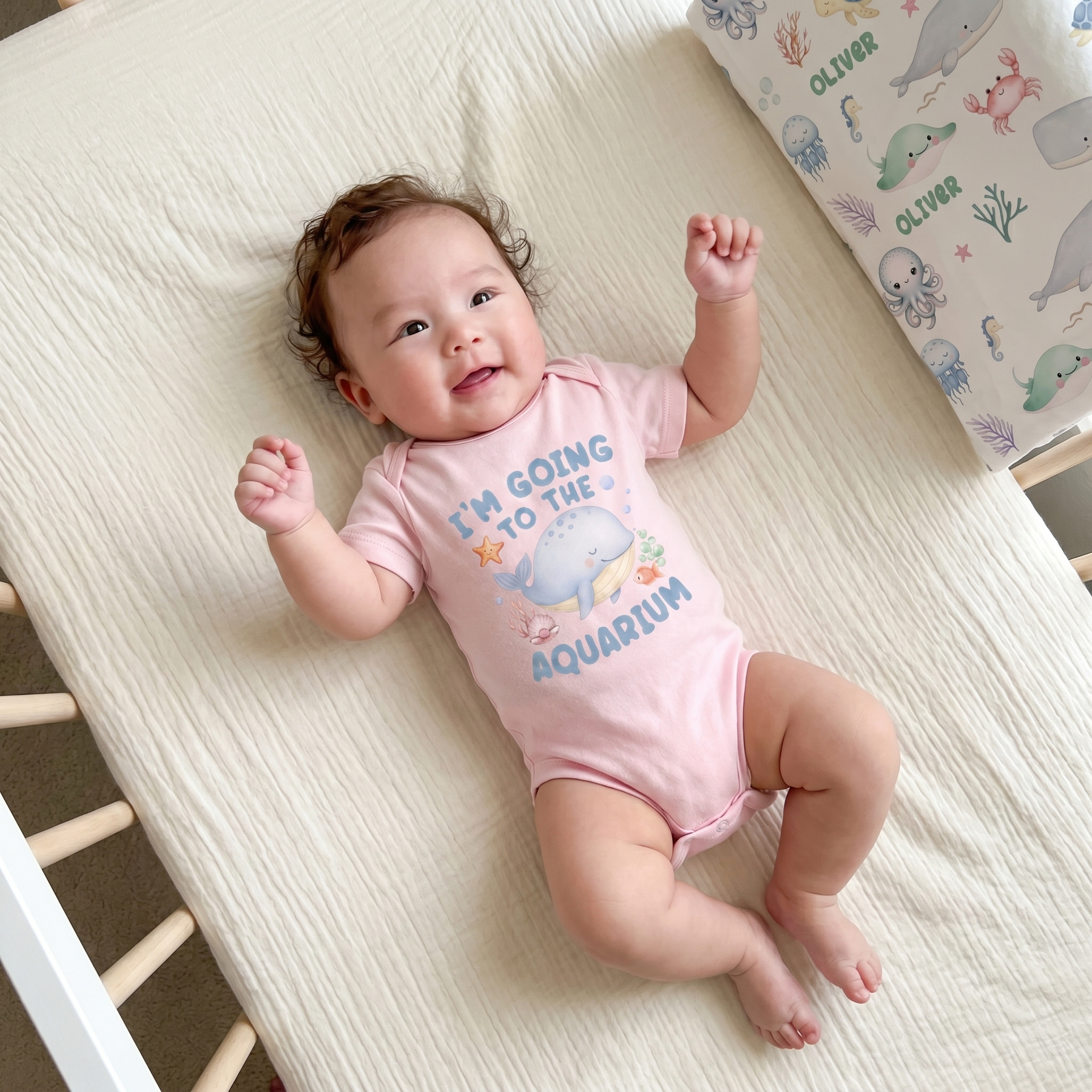 Going to Aquarium Graphic Bodysuit
