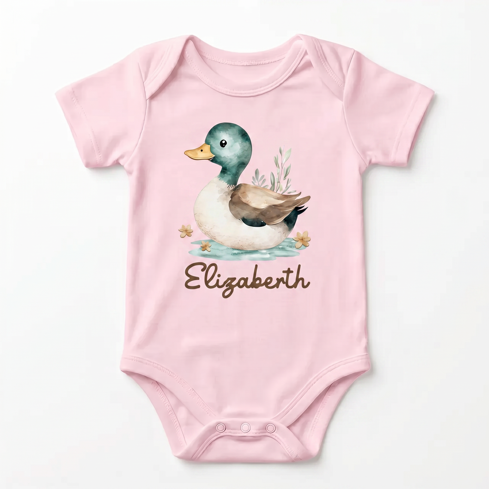 Personalized Graphic Bodysuit in Mallard