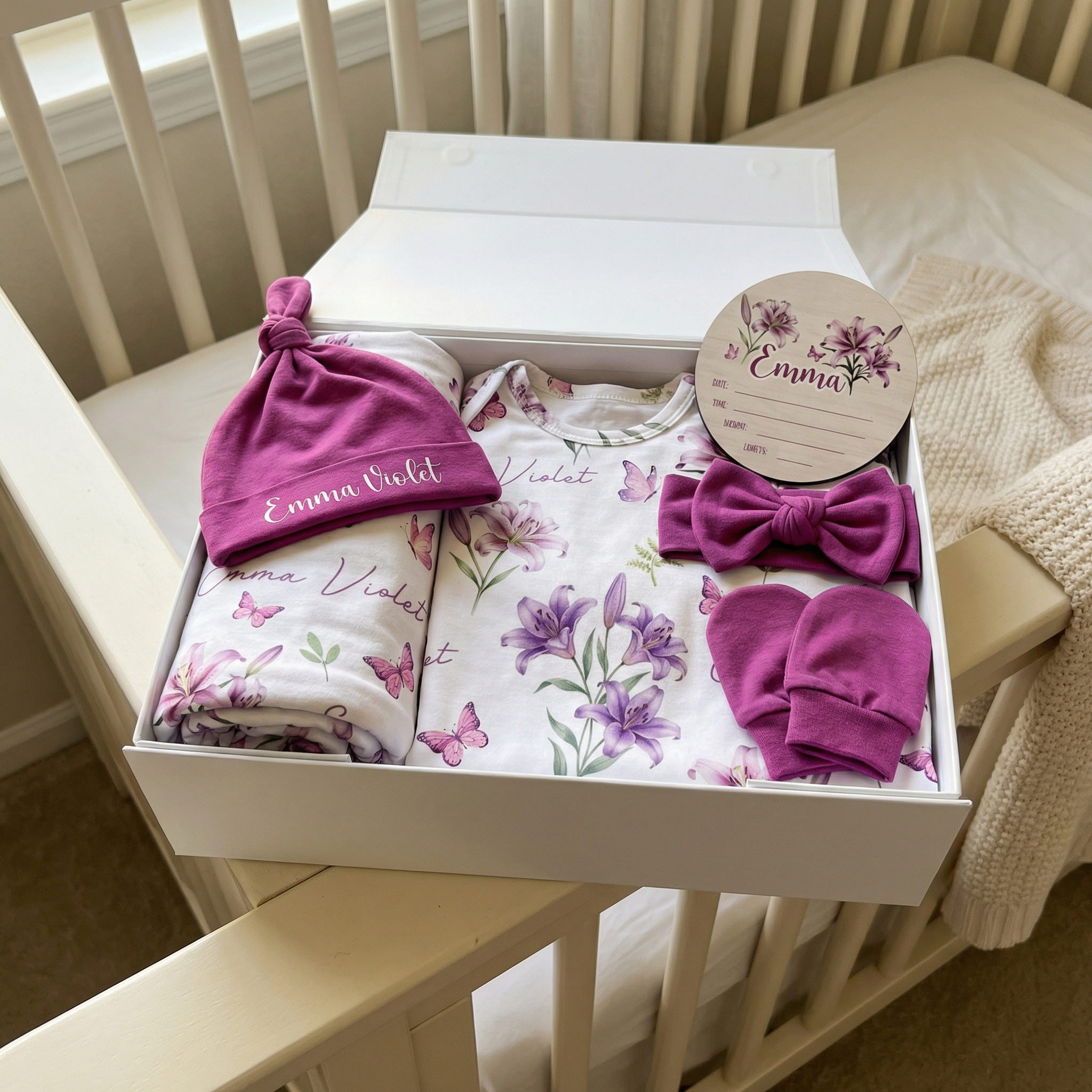 The Ultimate Gift Set in Purple Lilys