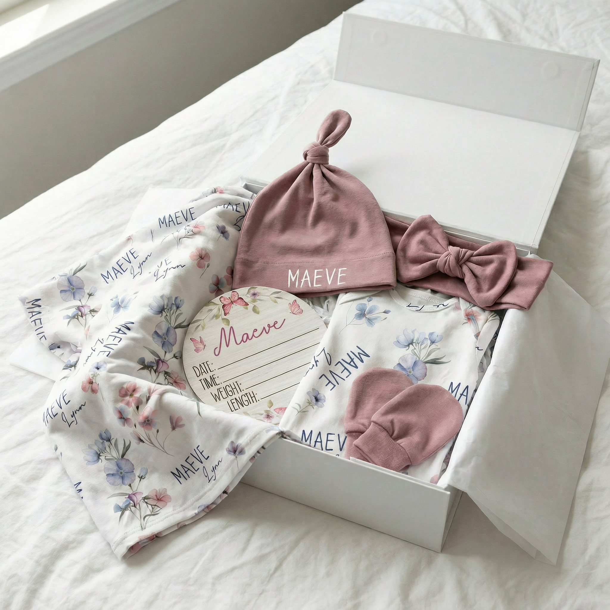 The Ultimate Baby Gift Set in Wildflowers