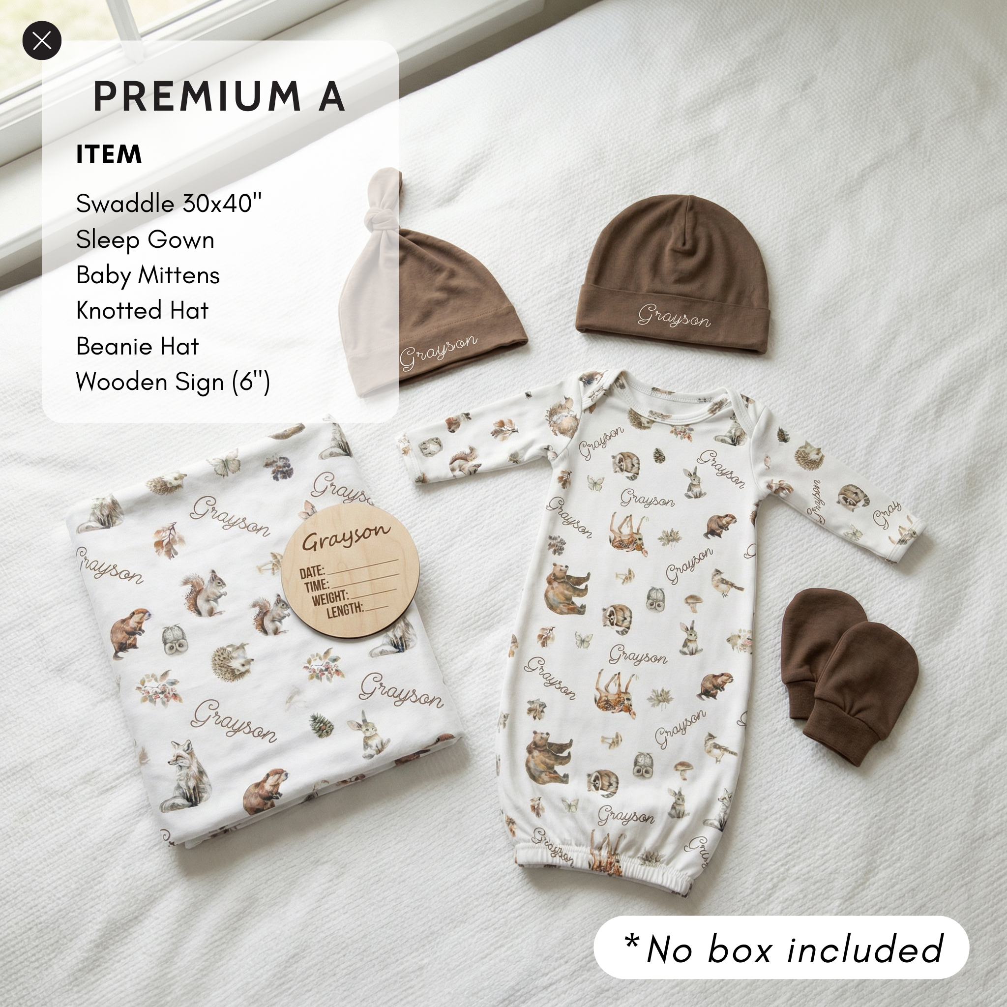 The Ultimate Gift Set in Woodland Animals
