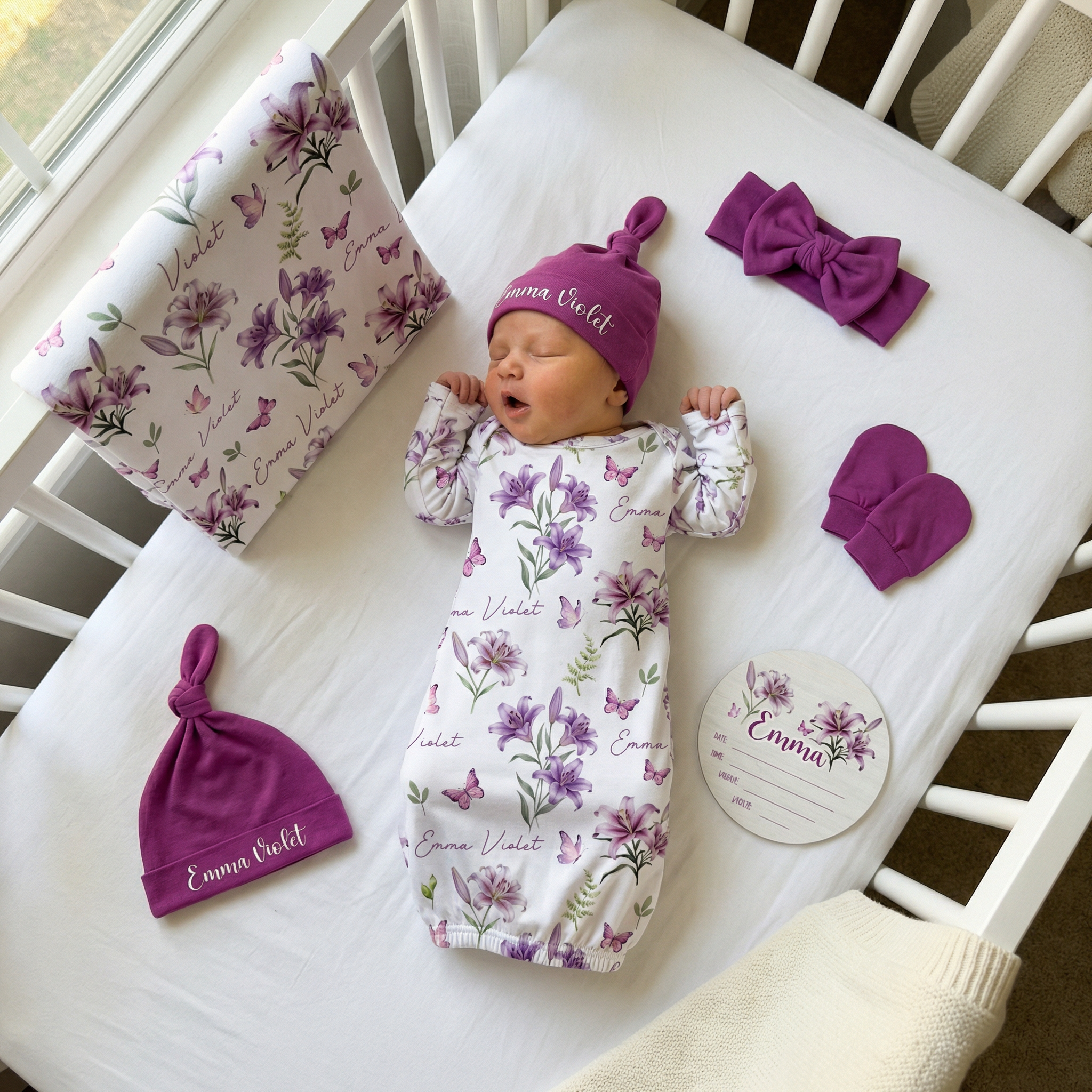 The Ultimate Gift Set in Purple Lilys