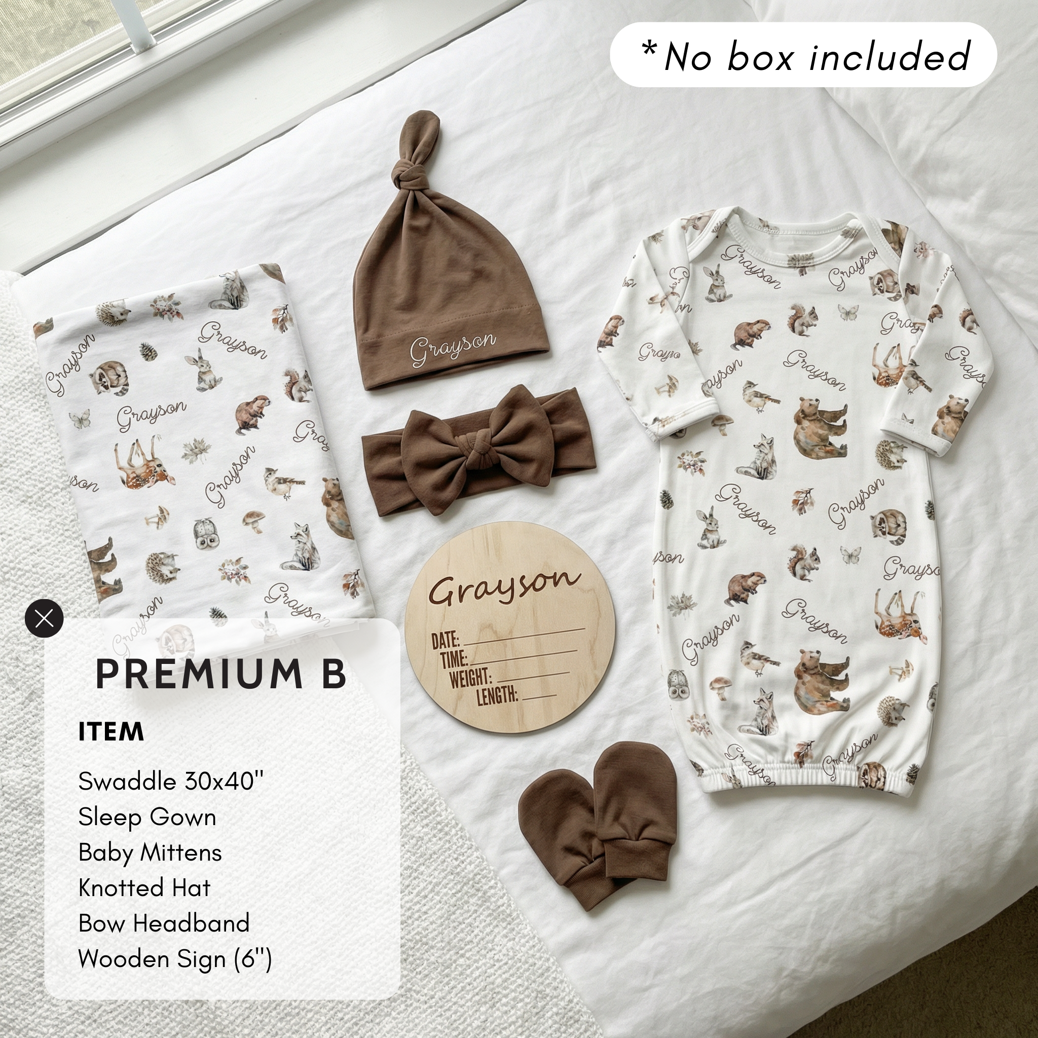 The Ultimate Gift Set in Woodland Animals