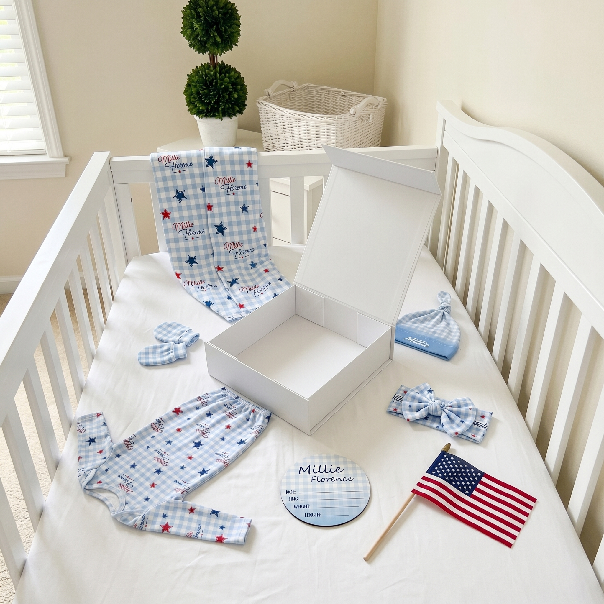 Premium Gift Set in Red, Blue and Star