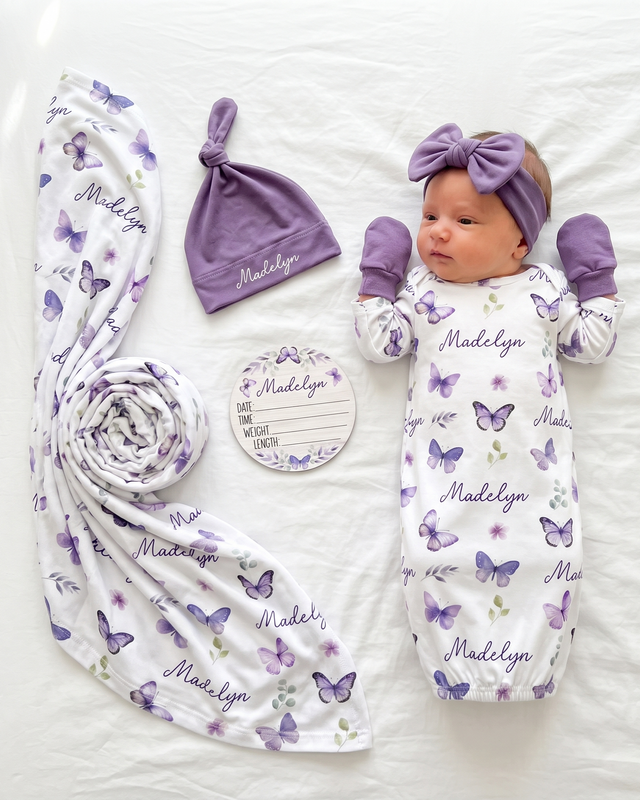 The Ultimate Gift Set in Purple Butterfly