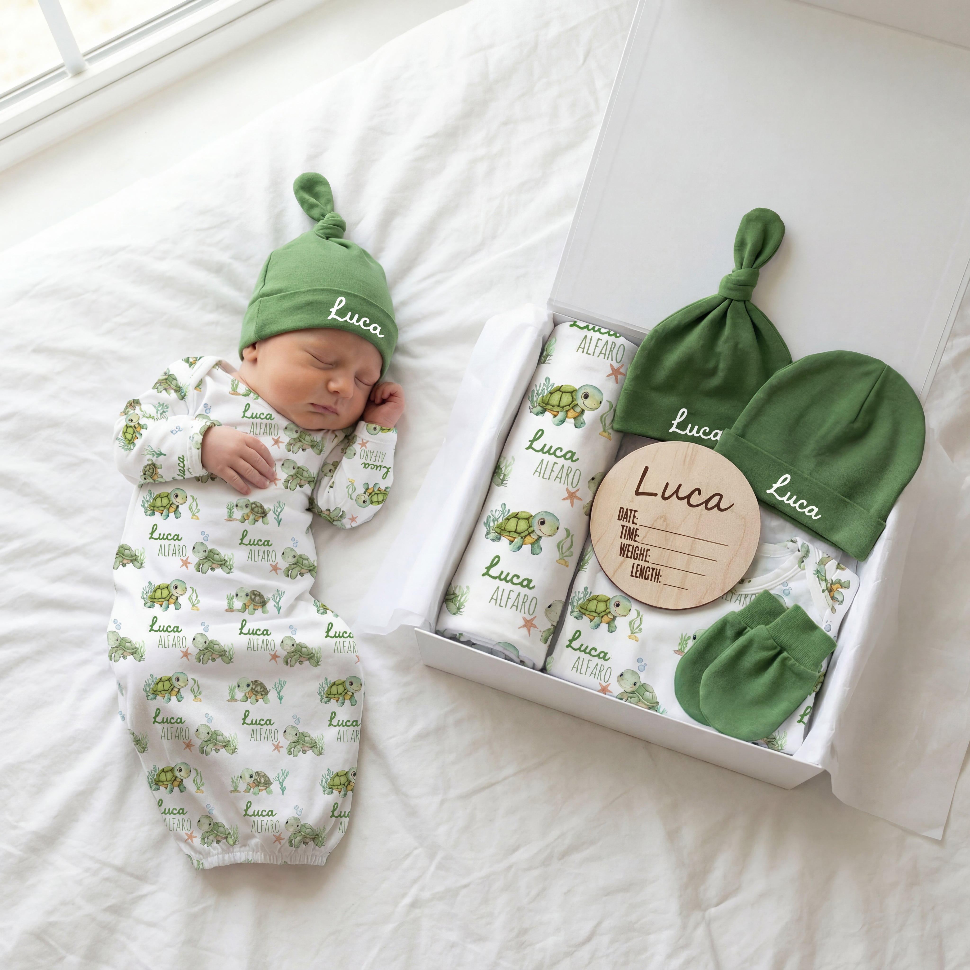 The Ultimate Baby Gift Set in Sea Turtle
