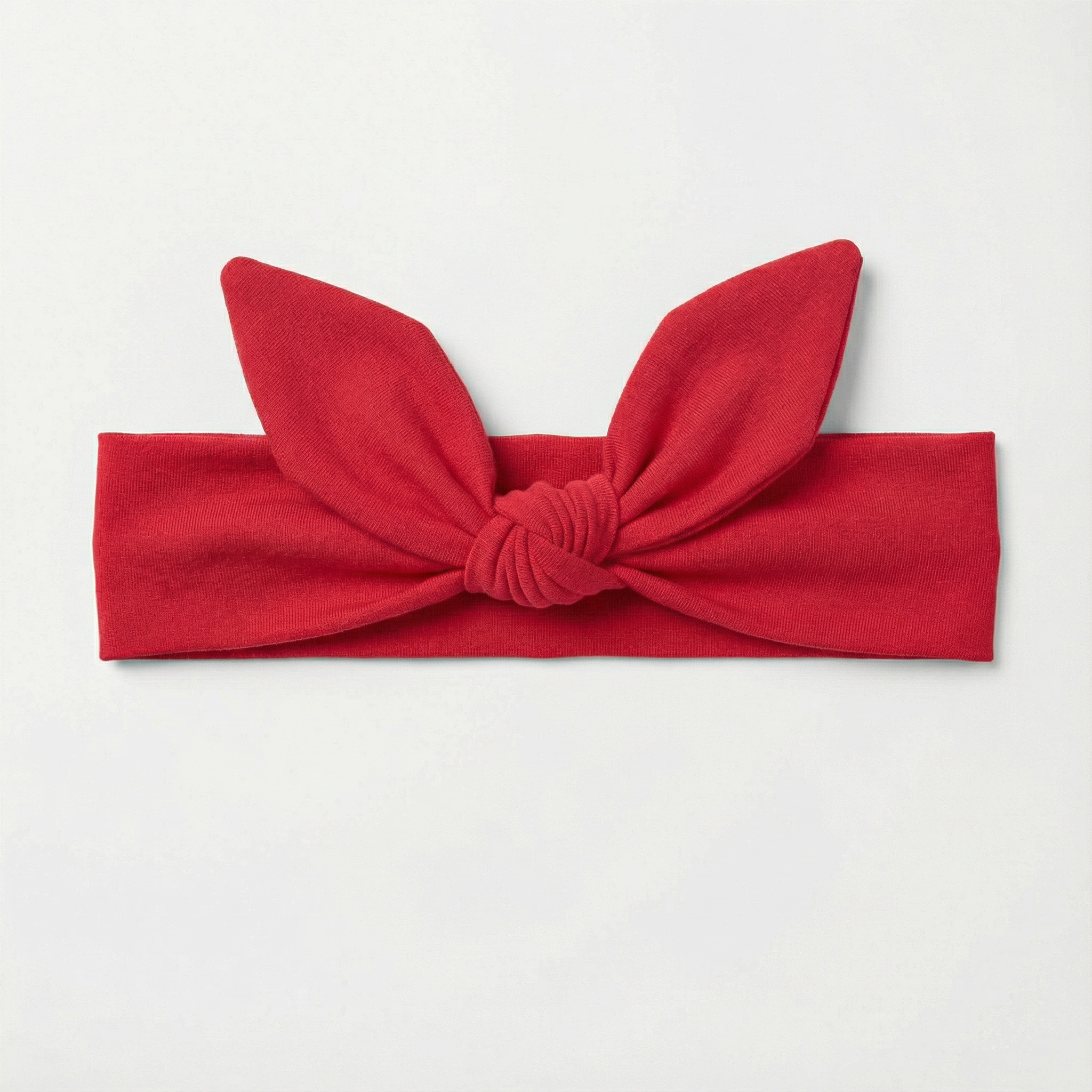 Personalized Knotted Headband in Red