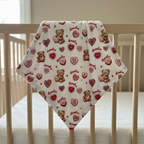 Personalized Mini Lovey in Red Sweet Heart
