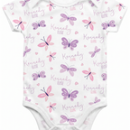 Personalized Bodysuit in Butterfly Whispers