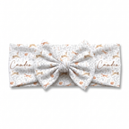 Personalized Bow Headband in Forest Besties