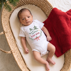 Personalized Graphic Bodysuit in My First Christmas