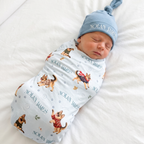 Personalized Swaddle in Winter Wag