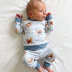 Personalized Pajama Set in Winter Wag
