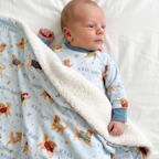 Personalized Blanket in Winter Wag