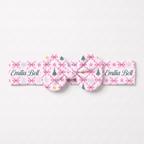 Personalized Bow Headband in North Star