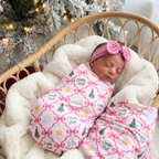 Personalized Swaddle in North Star