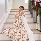 Personalized Blanket in Santa's Joyride