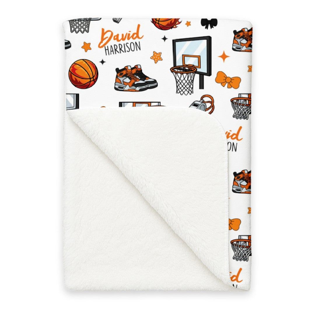 Personalized Blanket in Basketball