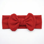 Personalized Bow Headband in Brick