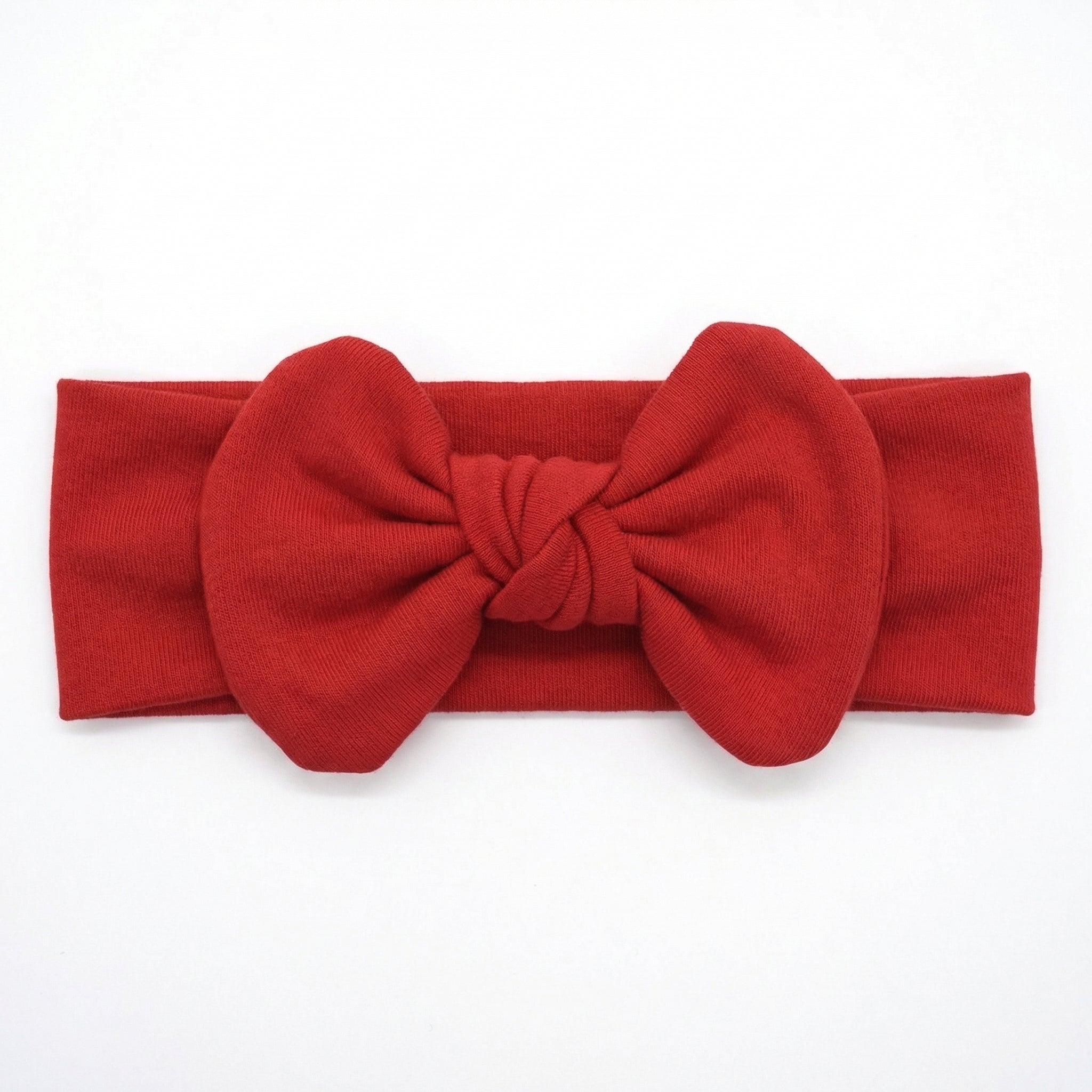 Personalized Bow Headband in Brick