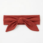 Personalized Knotted Headband in Brick
