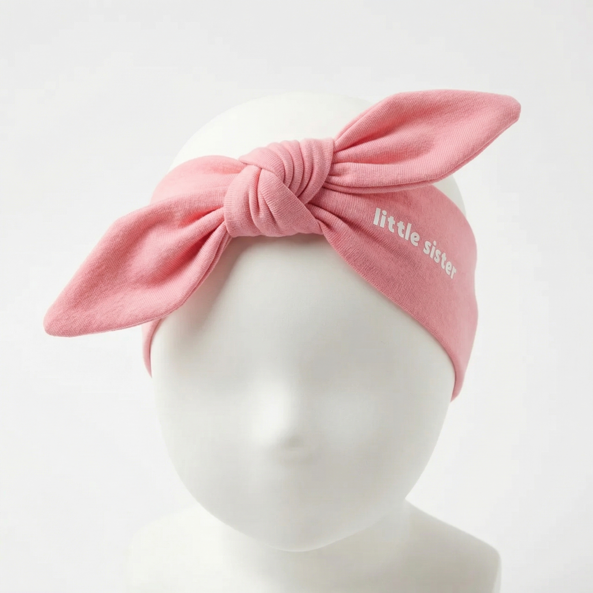 Knotted Headband in Peachy Blush