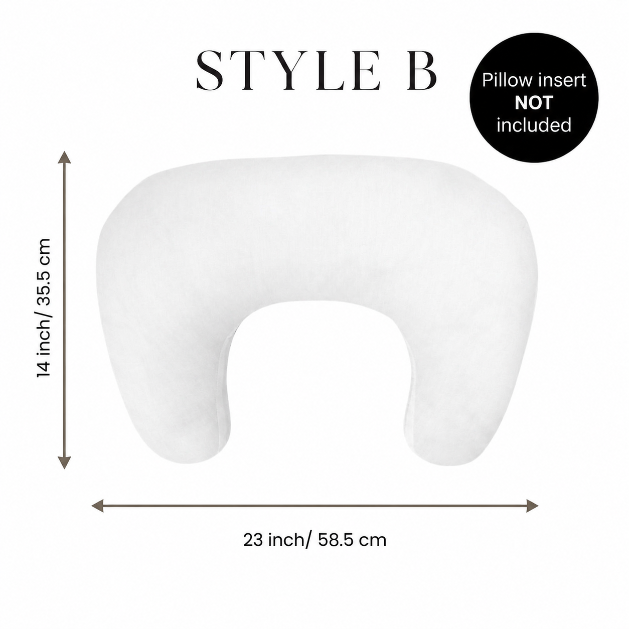 Personalized Nursing Pillow Cover in Rosy