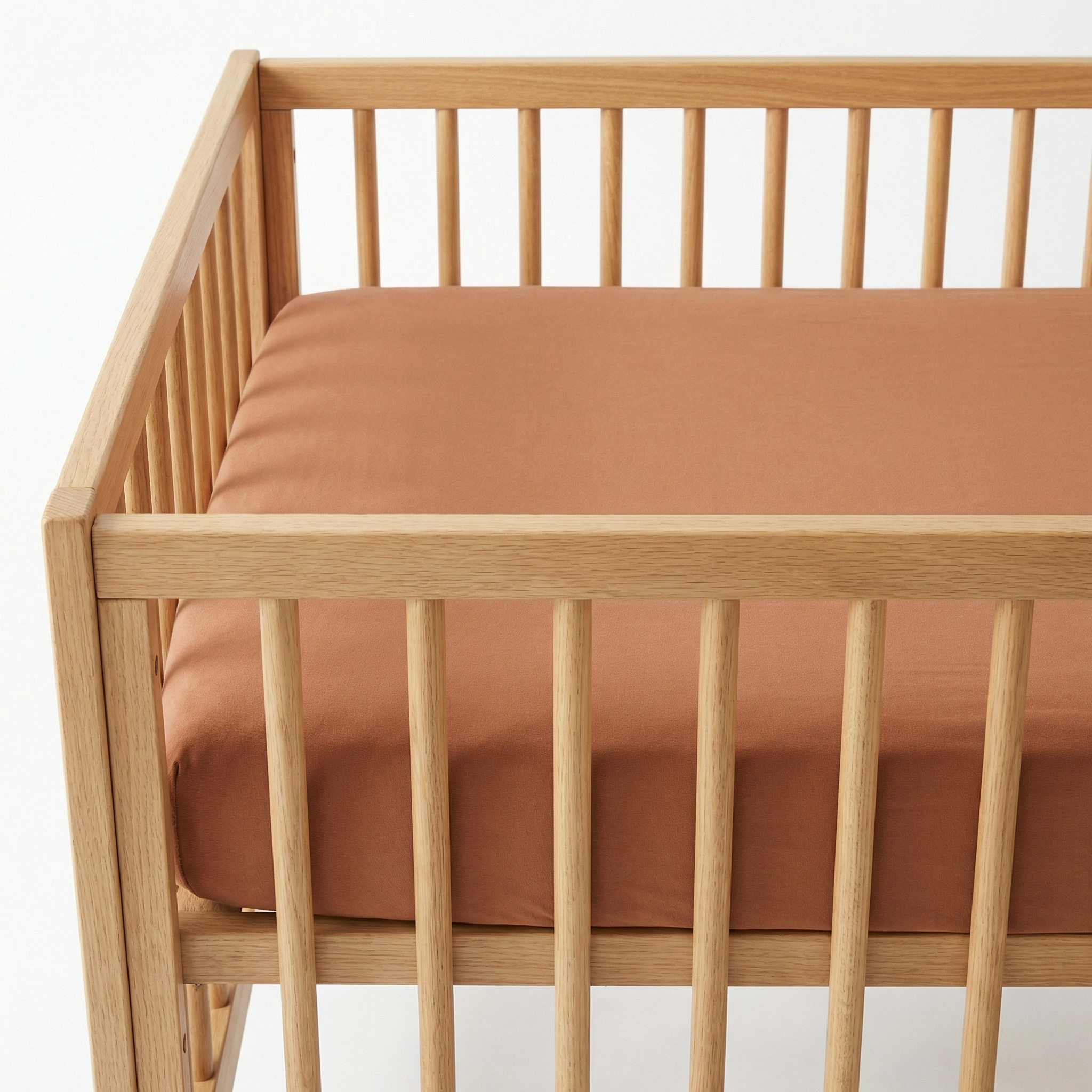 Crib Sheet in Tan