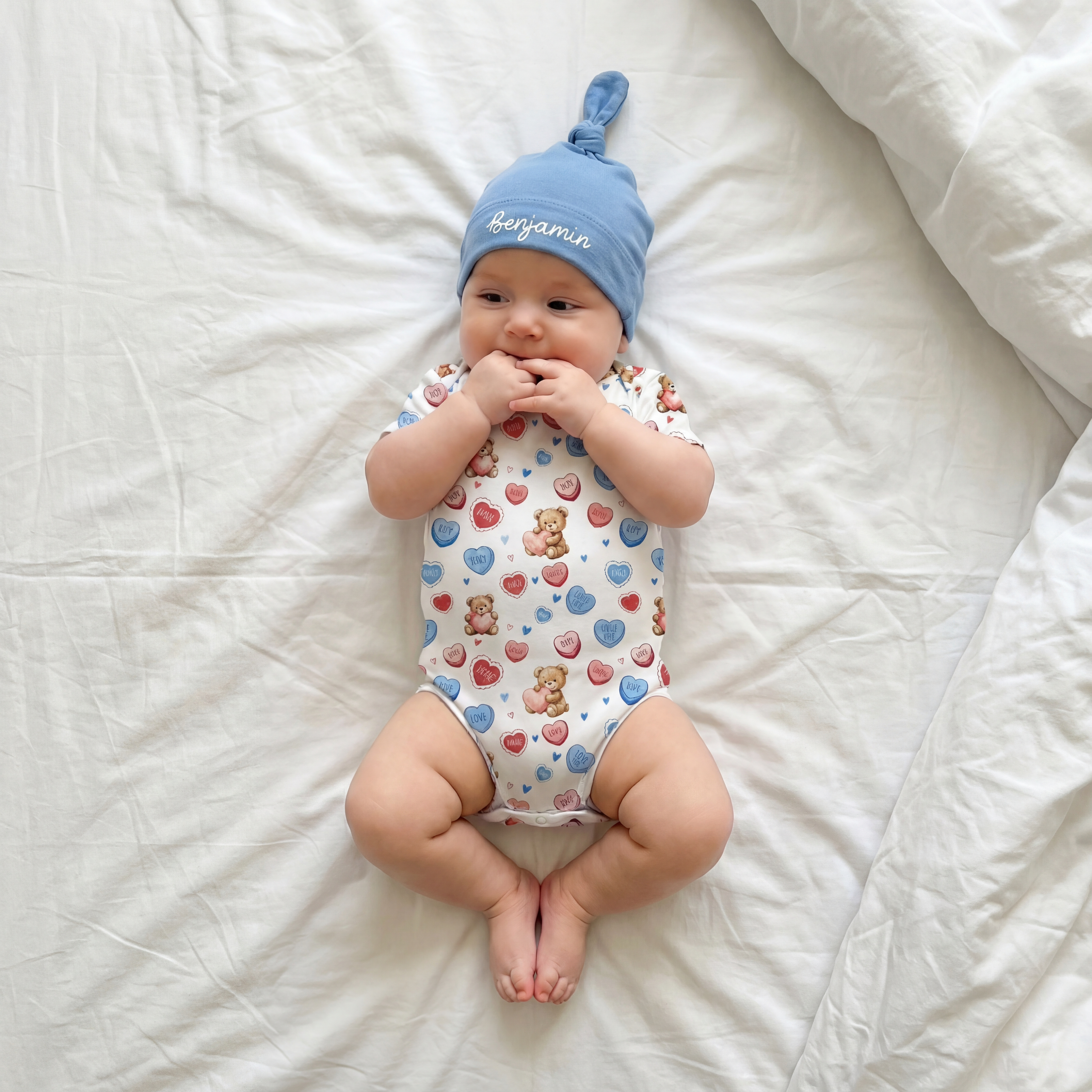 Bodysuit in Blue Sweet Heart