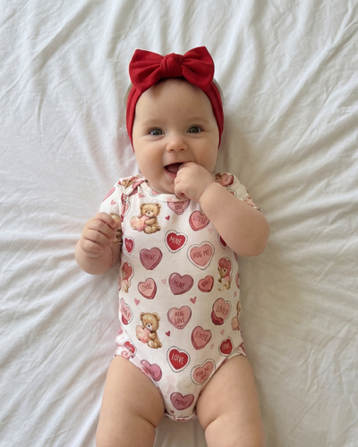 Bodysuit in Red Sweet Heart