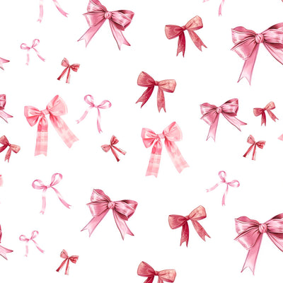 White Coquette Bow